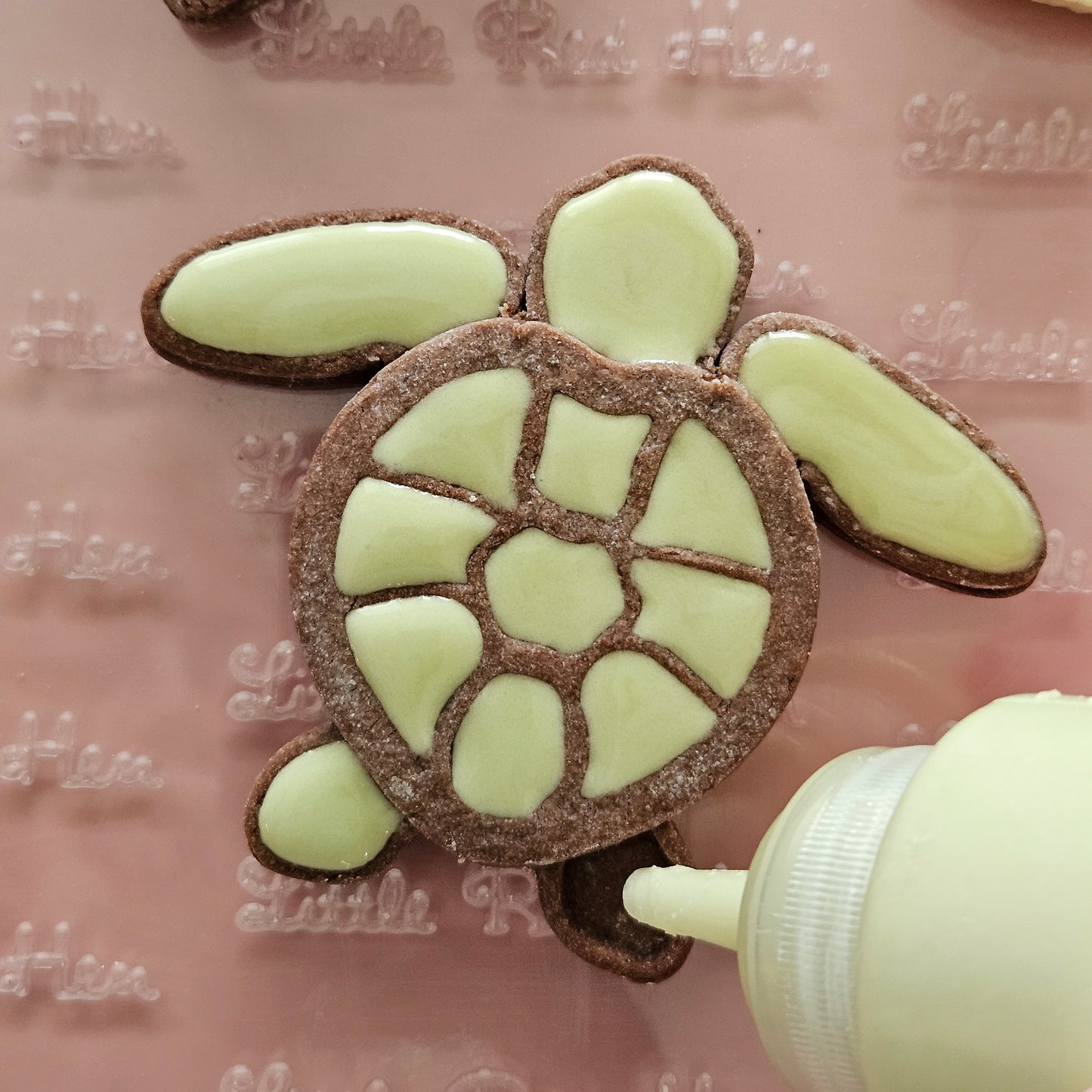 Sea Turtle DOUGH STAMP // READY TO FLOOD Stamp and Cookie Cutter Set