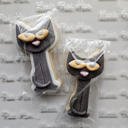 Pete the Cat Fondant and Buttercream Stamp and Cutter Set