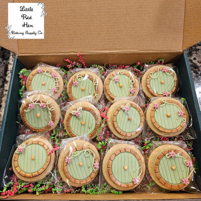 Hobbit Door Buttercream Stamp and Cutter Set