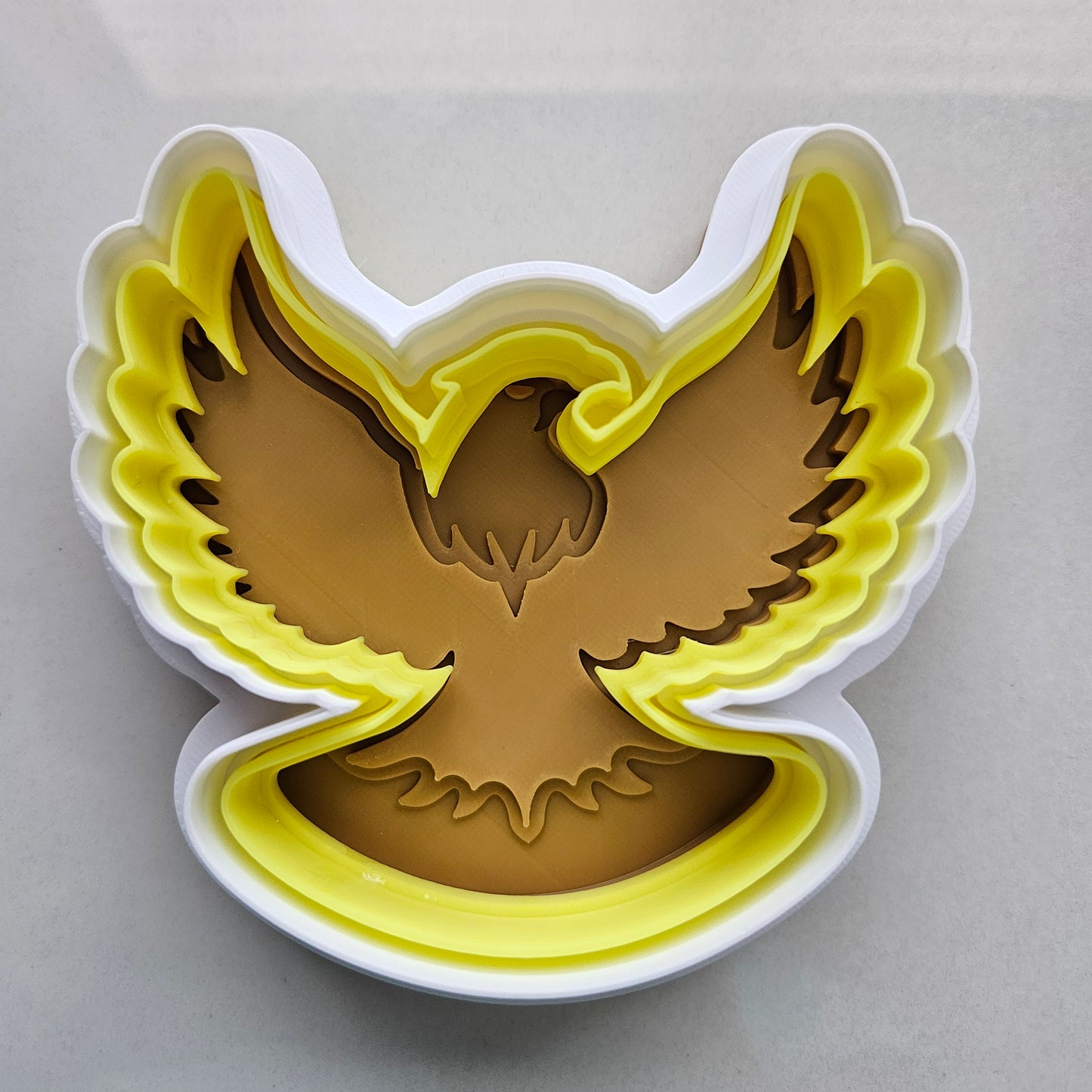 Americana Eagle READY TO FLOOD Buttercream Fondant Stamp and Cookie Cutter Set