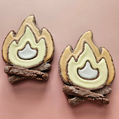 Camp Fire DOUGH STAMP // READY TO FLOOD Stamp and Cookie Cutter Set