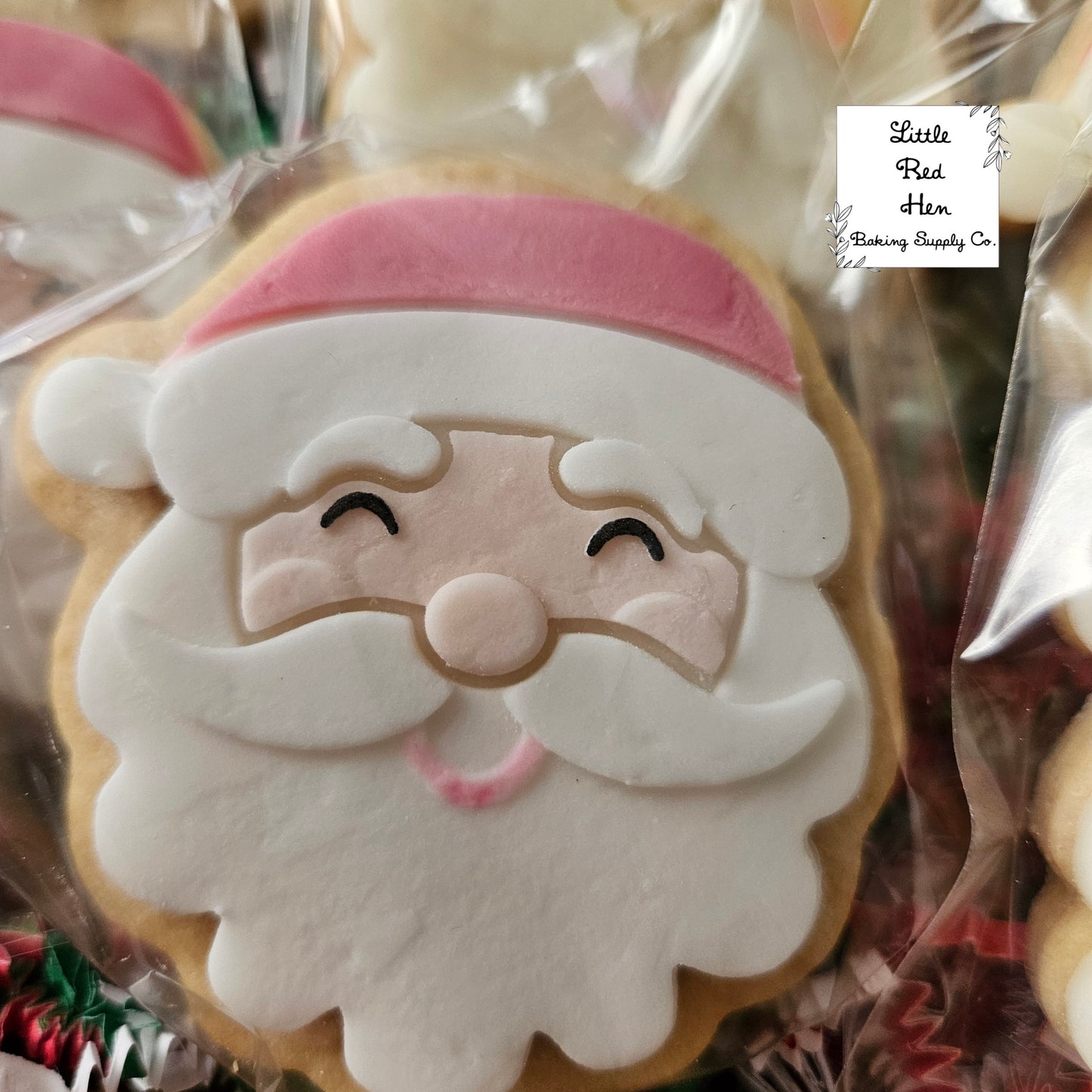 Santa Fondant amd Buttercream Stamp and Cutter Set