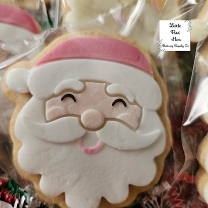 Santa Fondant amd Buttercream Stamp and Cutter Set