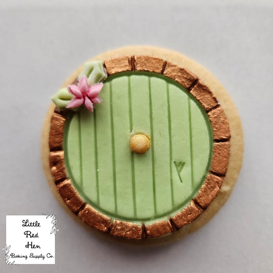 Hobbit Door Buttercream Stamp and Cutter Set
