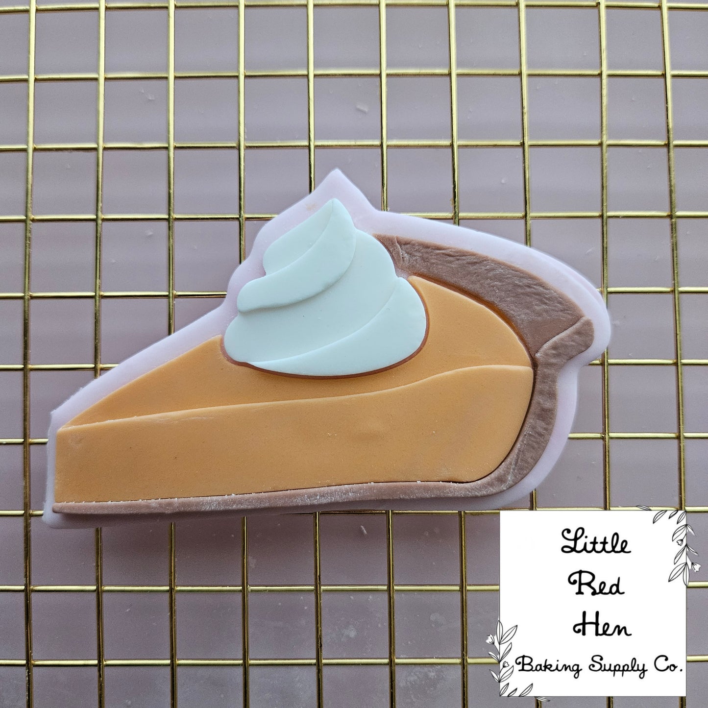 Pumpkin Pie Fondant and Buttercream Stamp and Cutter Set