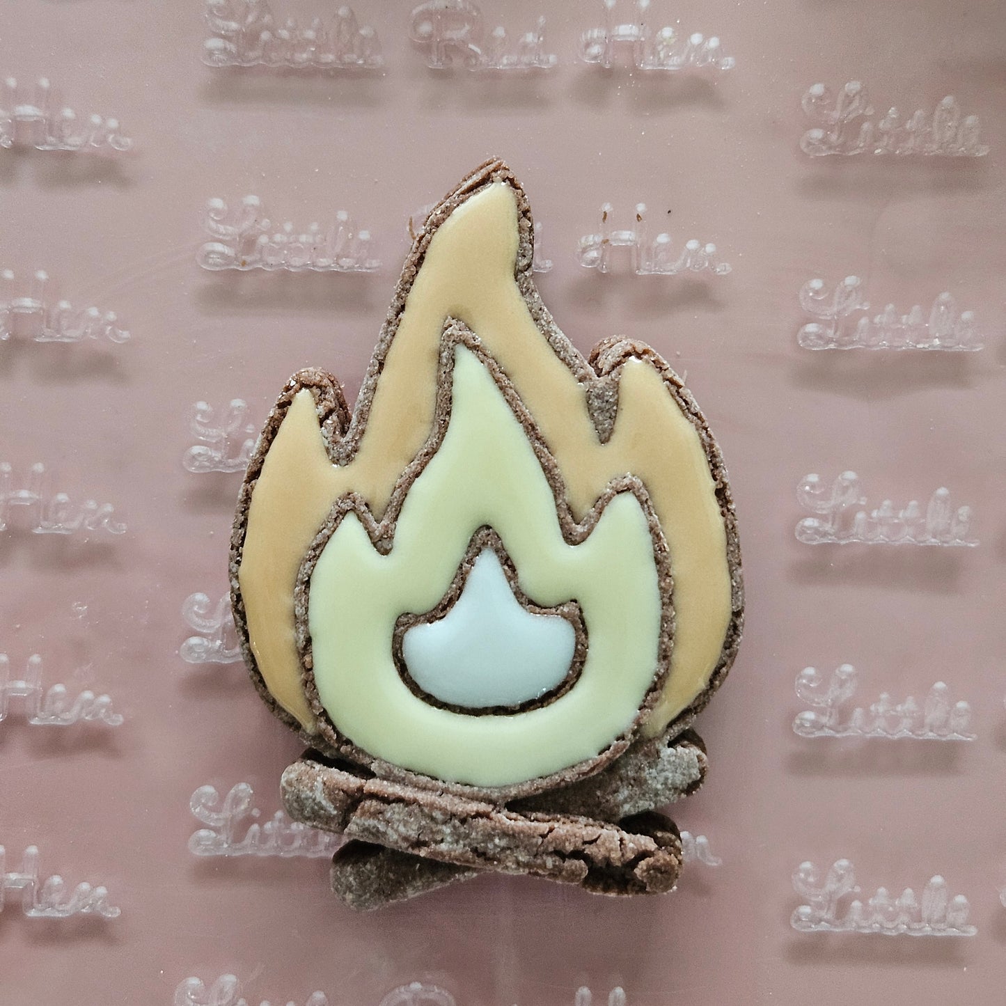 Camp Fire DOUGH STAMP // READY TO FLOOD Stamp and Cookie Cutter Set