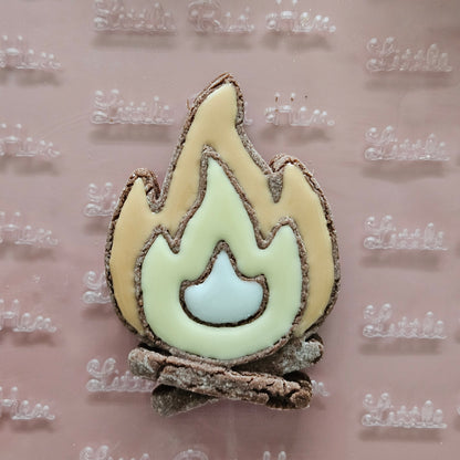 Camp Fire DOUGH STAMP // READY TO FLOOD Stamp and Cookie Cutter Set