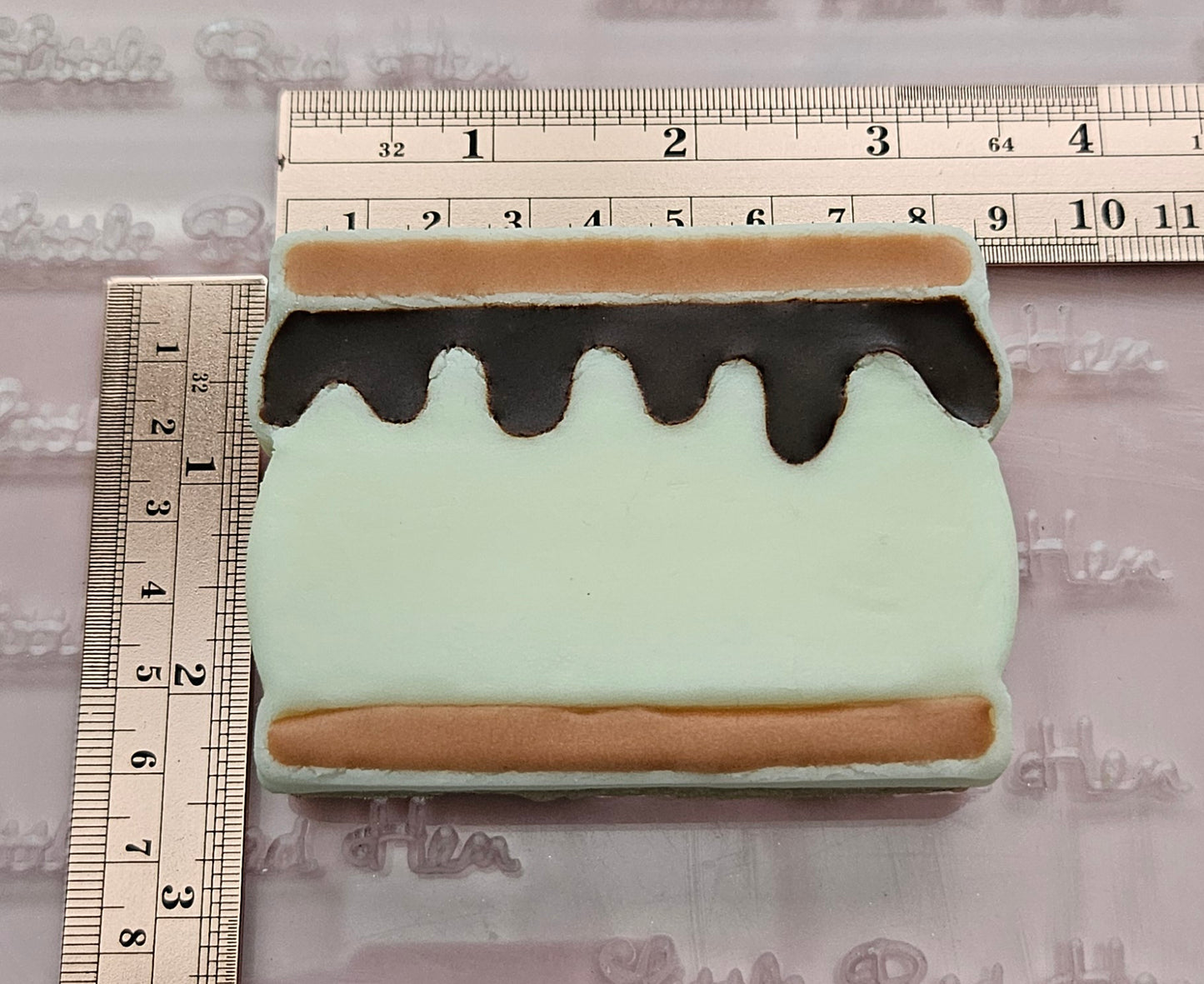 S'more READY TO FLOOD Buttercream Stamp and Cookie Cutter Set