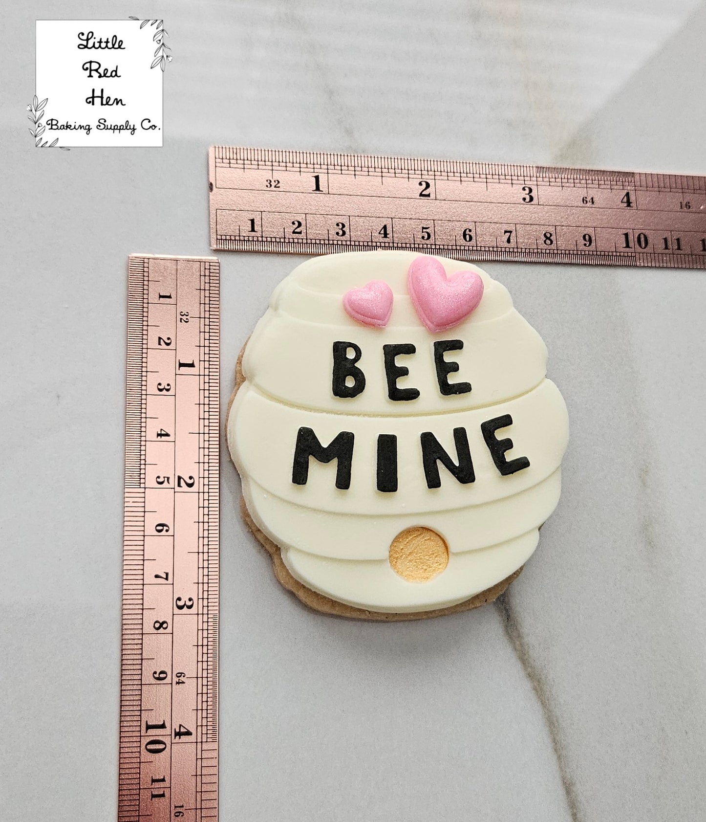 Bee Hive Fondant and Buttercream Stamp and Cutter Set