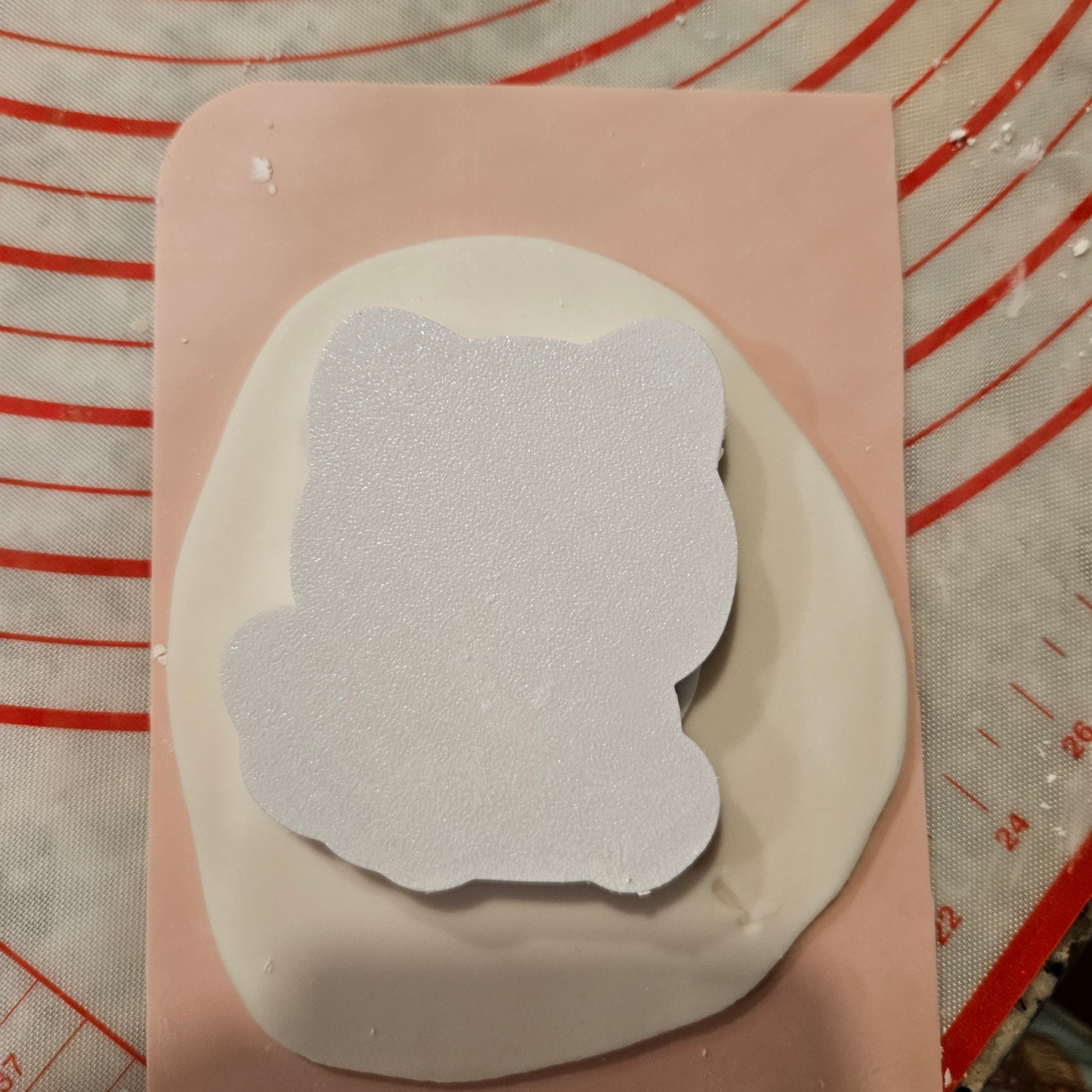 Valentine Cat Fondant and Buttercream Stamp and Cutter Set