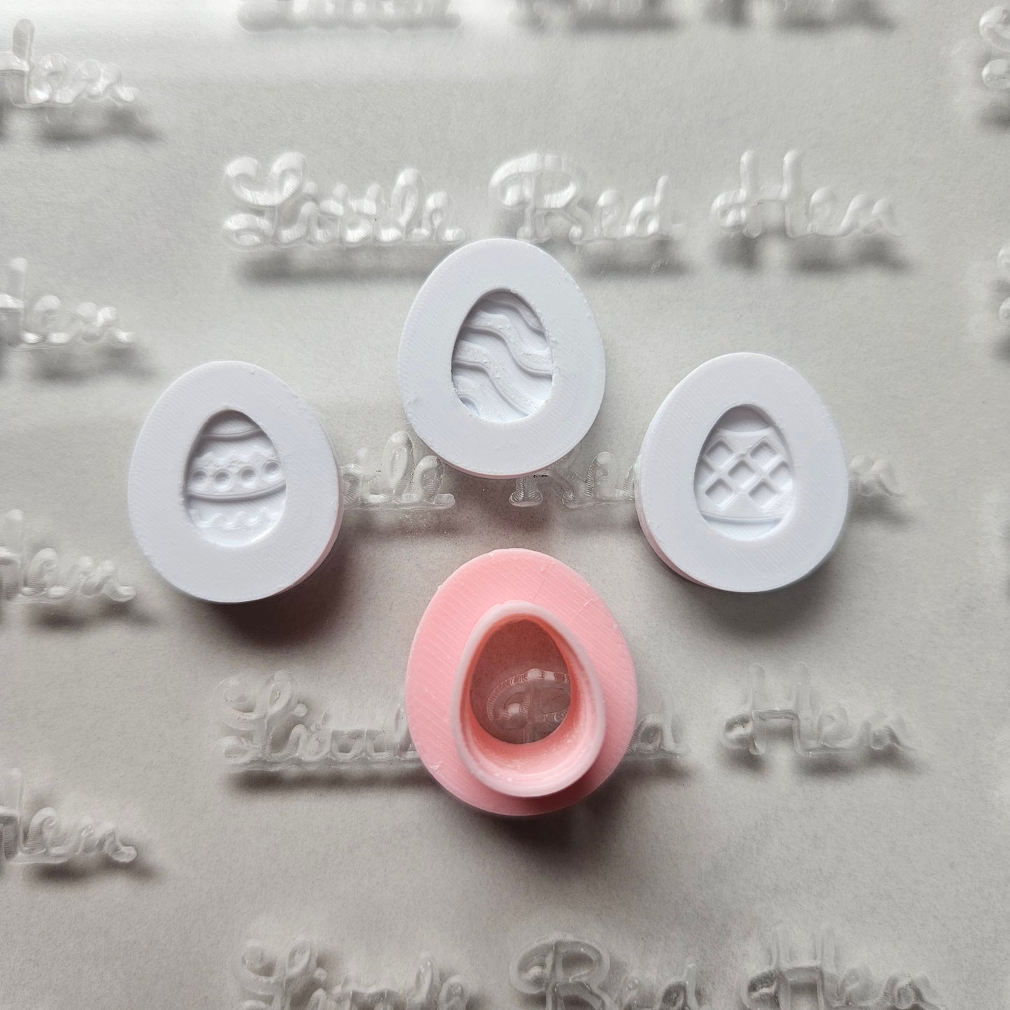 Easter Basket Fondant and Buttercream Stamp and Cutter DELUXE Set