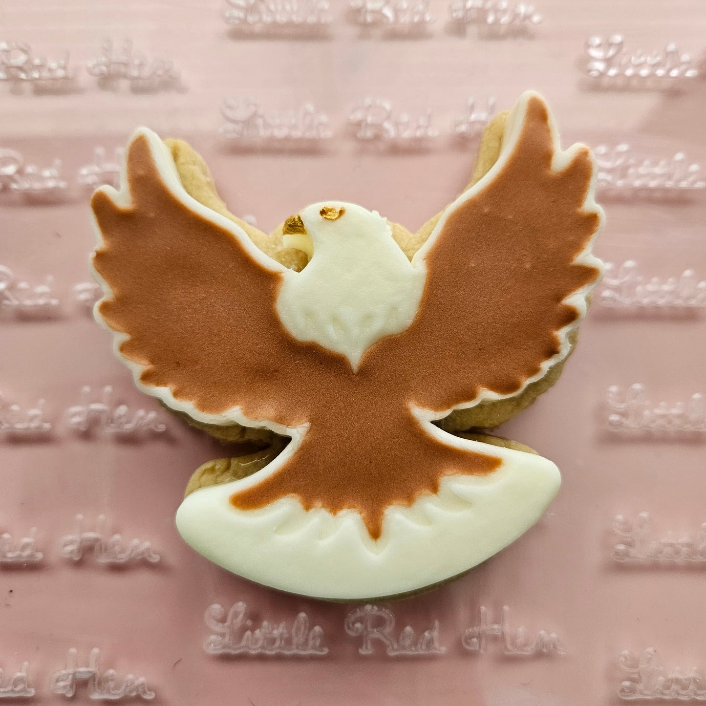 Americana Eagle READY TO FLOOD Buttercream Fondant Stamp and Cookie Cutter Set