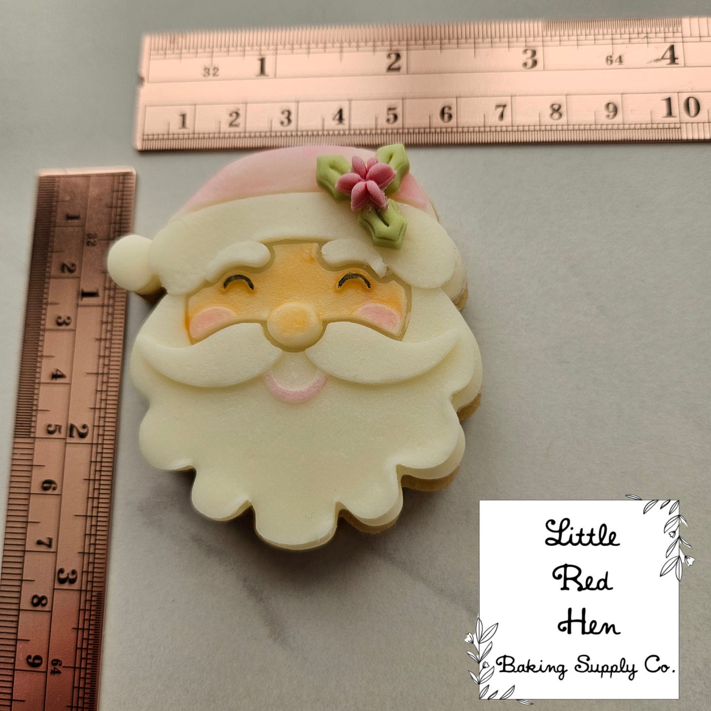 Santa Fondant amd Buttercream Stamp and Cutter Set