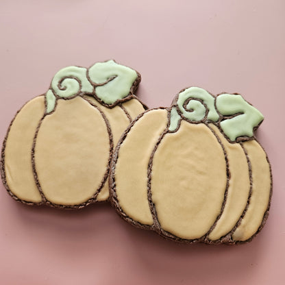 Pumpkin DOUGH STAMP // READY TO FLOOD Stamp and Cookie Cutter Set