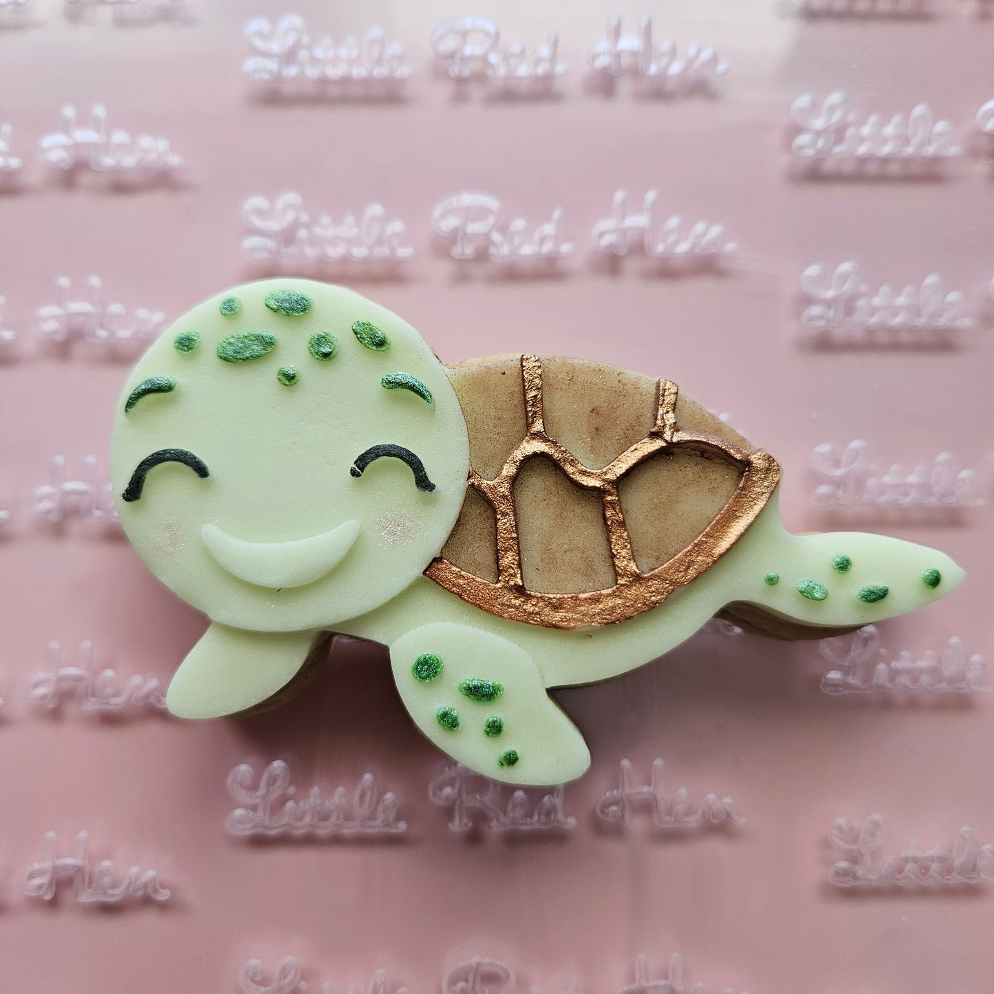 Sea Turtle Fondant and Buttercream Stamp and Cutter Set