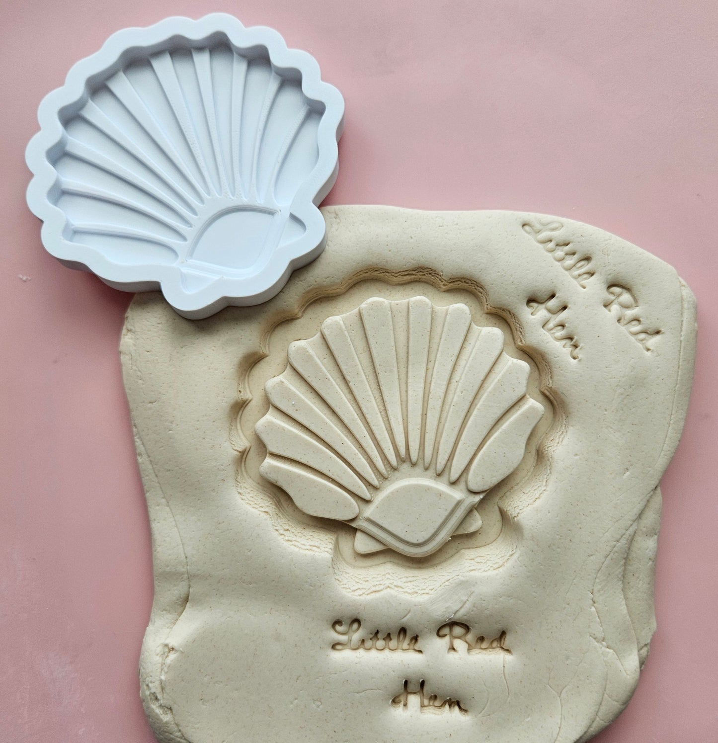 Shell Fondant and Buttercream Stamp and Cutter Set