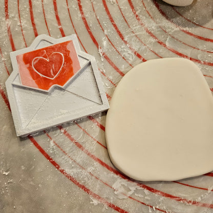 Valentine Fondant and Buttercream Stamp and Cutter Set